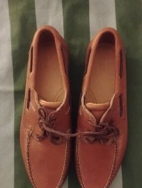 Allen Edmonds Vintage Key Largo Men's Casual Shoes Vibram Soles New 11 B